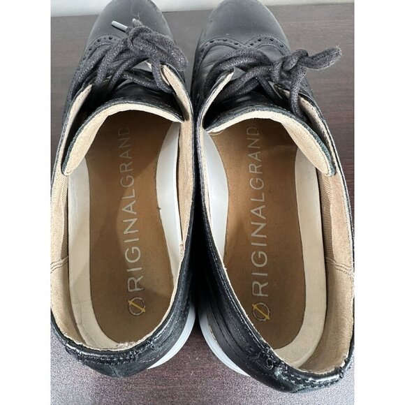 Cole Haan Original Grand Wingtip Oxfords Black Size 9.5 Mens C2640 Leather main image 10
